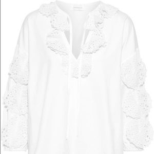 ZIMMERMANN | Tempest Doily cotton-poplin blouse